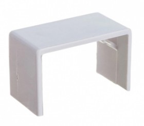 Переходник соединительный ПРС для кабель-каналов 40х25 мм белый (уп. 20 шт)