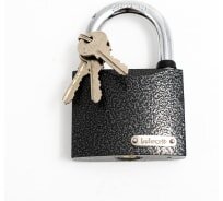 Замок навесной Bohrer ВСЧ-40 (дужка сталь, 3 ключа) (корпус чугун) (с подвес) (120/6/1)