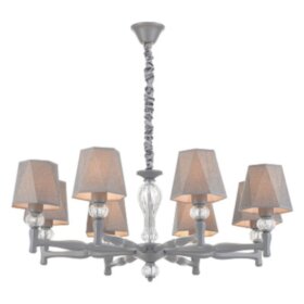 Подвесной светильник  Escada 672/8S E27*60W Grey