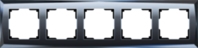 WL черный 5 рамка WL08-Frame-05