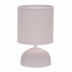 Светильник настольный с абажуром LE TL JASMINE 01 BEIGE (Бежевый, E14) (12) ( под патрон)