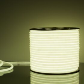 Круглый узкий гибкий неон 360 degree glow-5MM-2835-220V-120D white