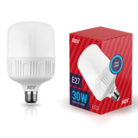 REV Лампа сд T100 E27 30W (30шт) 6500K, дневной свет
