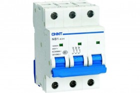 Выключатель автоматический модульный 3п C 40А 10кА NB1-63H (R) CHINT 179875