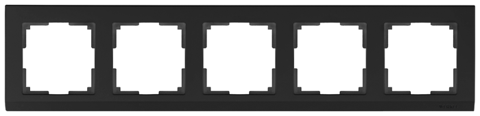 WL черный 5 рамка WL04-Frame-05-black