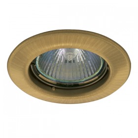 011073 Светильник TESO FIX MR16/HP16 ЛАТУНЬ (в комплекте)