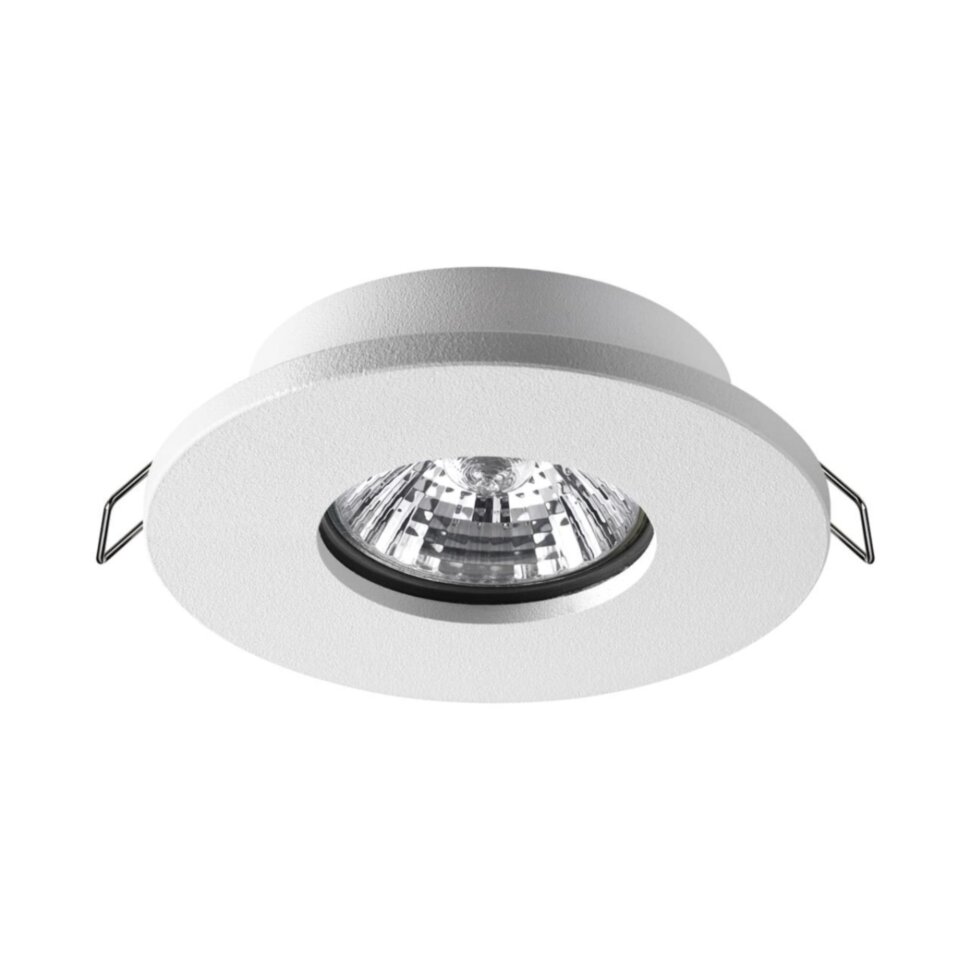 370934 SPOT NT22 286 белый Светильник встраиваемый влагозащищенный IP44 GU10 50W 220V AQUA