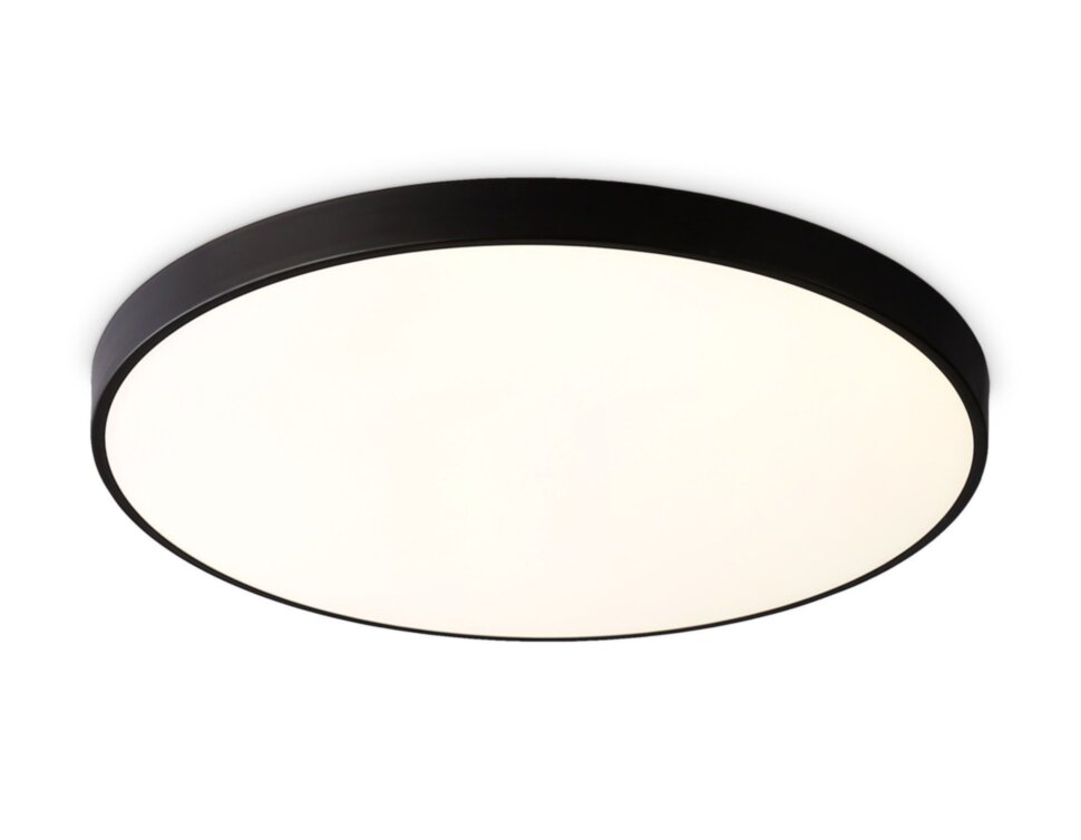 Свет-к с/д (потолочный) LE LED BL IP65 18W 5K; Цв. черный (30)