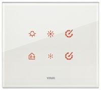 НАКЛАДКА EIKON EVO ДЛЯ 3 МОДУЛЕЙ, БЕЛЫЙ БРИЛЛИАНТ