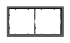 Рамка 2-я, матовый шоколад