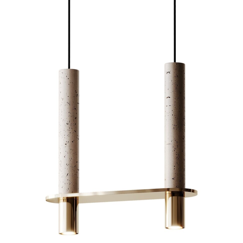 Подвесной светильник Copernicus 11110285P/2A GU10*2/brass+white