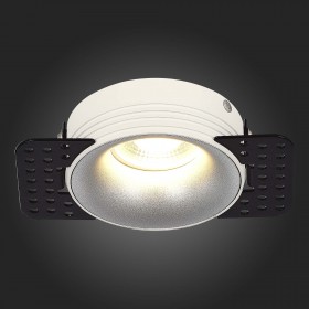 ST218.518.01 Св-к встр. Белый GU10 1*50W IP20 D78xH30 165-265V Без ламп