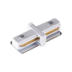 135139 PORT NT22 087 белый Внутренний соединитель с токопроводом для однофазного двухжильного шинопр