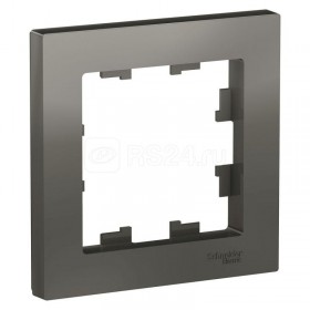 Рамка 1-м сталь AtlasDesign