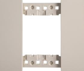 Vanguard Valero Декоративная рамка 2 модуля, Песочный