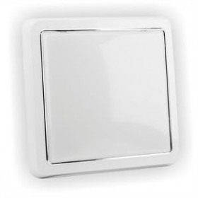 Свет-к с/д накладной (квадрат)  LE LED BK  SL 10W  6000K  QS (20)