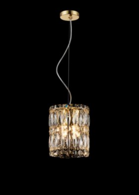 NW020-ф200*H260 CHROME (1) Люстра NW