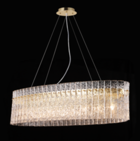 Люстра хрустальная B1266-L1000 Бронза