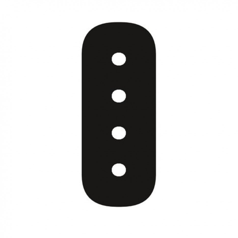 Коннектор прямой для магнитного шинопровода Arte Lamp OPTIMA A740506