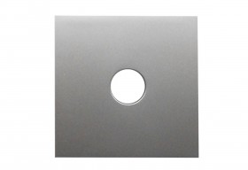 Накладка розетки TV  (сереб.металлик)  LK80