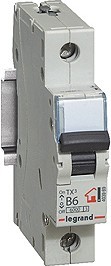 LEGRAND Авт. выкл. TX³-E 6000 - 6 кА - тип хар. C - 1мод - 25А