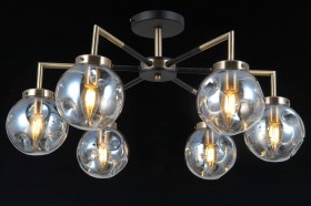 40383MD/6 MBK+AB (1) Люстра NW