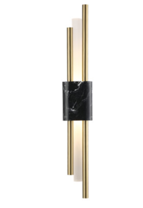 CRYSTAL LUX Бра CARTA AP6W LED BLACK/BRASS