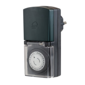 REV Таймер, механический, суточный, влагозащищенный с крышкой, 16А/3600Вт, düwi