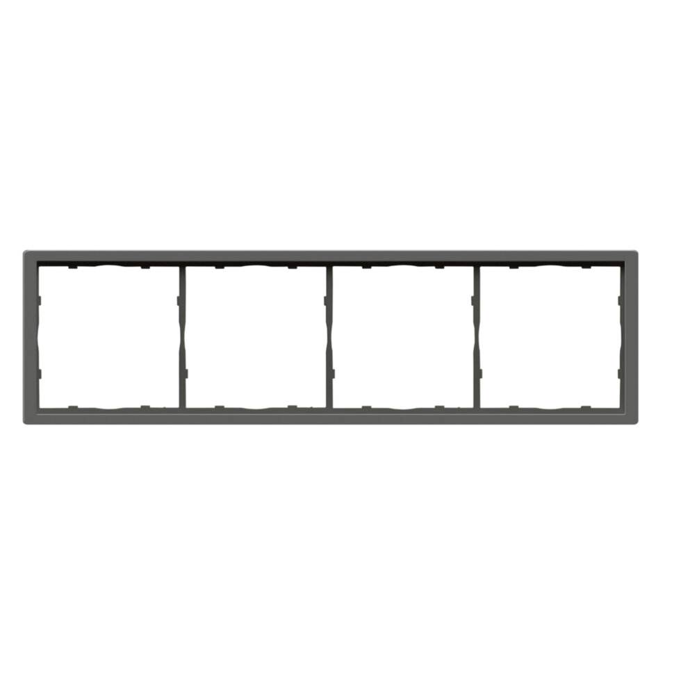 Рамка 4-я, матовый шоколад