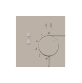 Накладка для регулятора температуры пола DTEF231, матовый кашемир