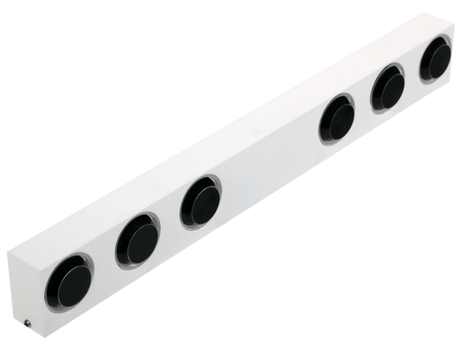 Лучевой фасадный светильник Rayline 12x1W white 3000K IP65 85-265V (25)