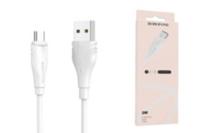 BOROFONE BX18 Кабель на Micro-USB 3м