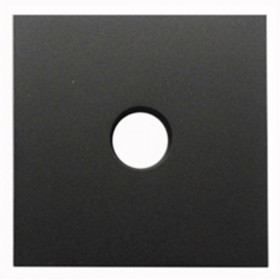 Накладка розетки TV  (черн. бархат) LK80