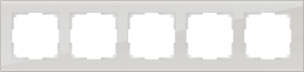 WL дымчатый,стекло 5 рамка WL01-Frame-05