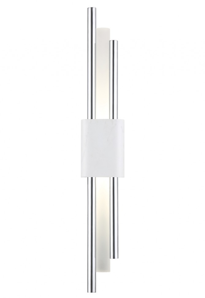 CRYSTAL LUX Бра CARTA AP6W LED WHITE/CHROME