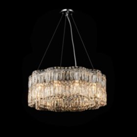 NW020-ф600*H240 CHROME (1) Люстра NW