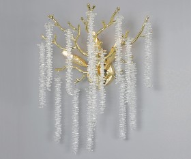 07871D,33 Бра Шанти золото w50*40 h50 G9 3*7W