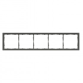 Рамка 5-я, матовый шоколад