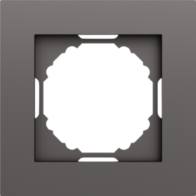 Donel A07 матовый титан рамка 1-я