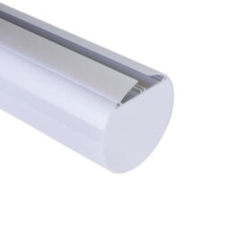 Круглый алюминиевый профиль R 2500*60*31мм с экраном