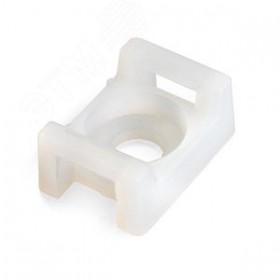 Площадка монтажная под винт ПМО15х10 бел. (уп.100шт) Fortisflex 62451