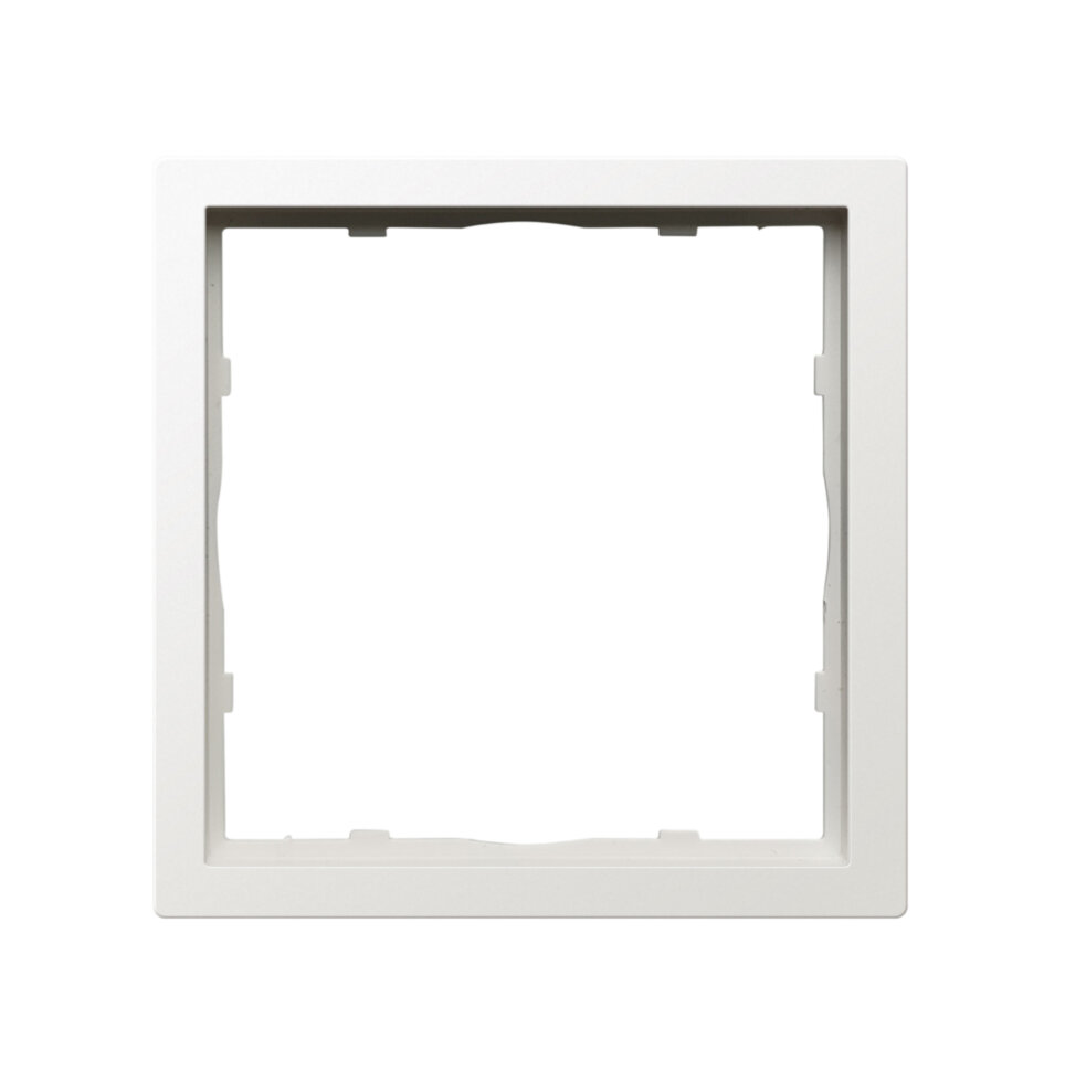 Рамка 1-я, матовый белый