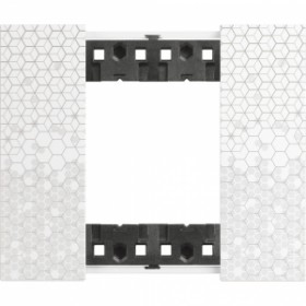 Bt LIVING NOW Декоративная рамка 2 модуля, &quot;Пиксель&quot;
