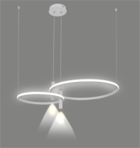 2520/600+400 BLACK (1) Люстра (RL)