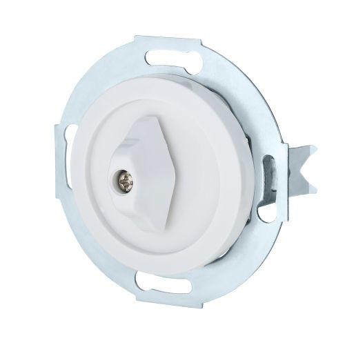 Переключатель поворотный (сх.6) 10 A. 250 B (бел.) LK Vintage (12шт.) 1кор.=120шт.