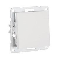 Механизм выключателя 1-кл (белый) LK80