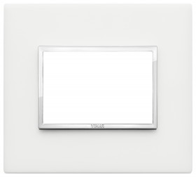 НАКЛАДКА EIKON EVO ДЛЯ 3 МОДУЛЕЙ, ГОРНЫЙ ЛЕД