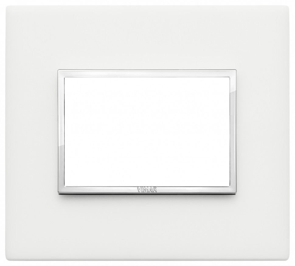 НАКЛАДКА EIKON EVO ДЛЯ 3 МОДУЛЕЙ, ГОРНЫЙ ЛЕД