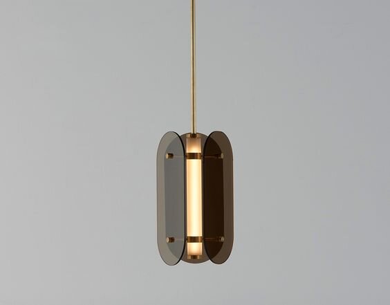 Подвесной светильник Mela 119914P/B LED 18W  3000K / smoky