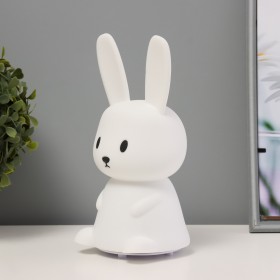 Ночник-мякиш &quot;Зайчик&quot; LED USB АКБ бело-желтый 13,5х11х15 см   10189396